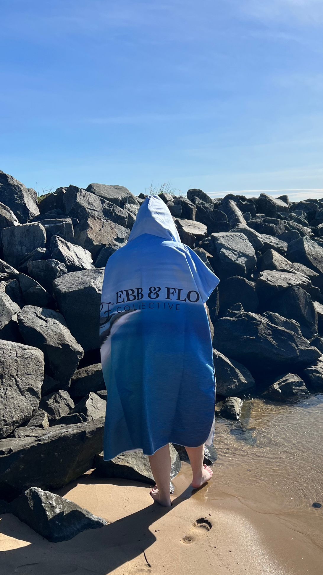 Poncho Adult - Sandy Straits