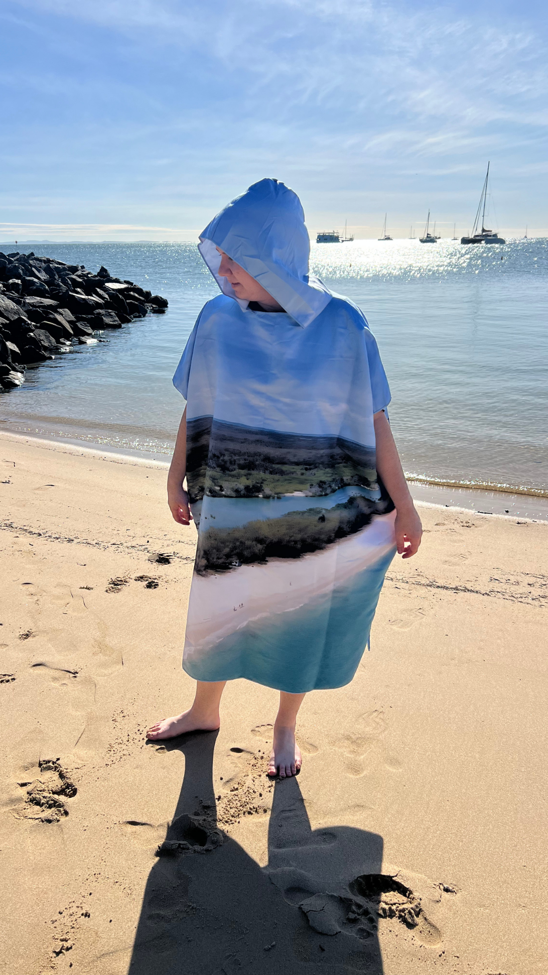 Poncho Adult - Sandy Straits